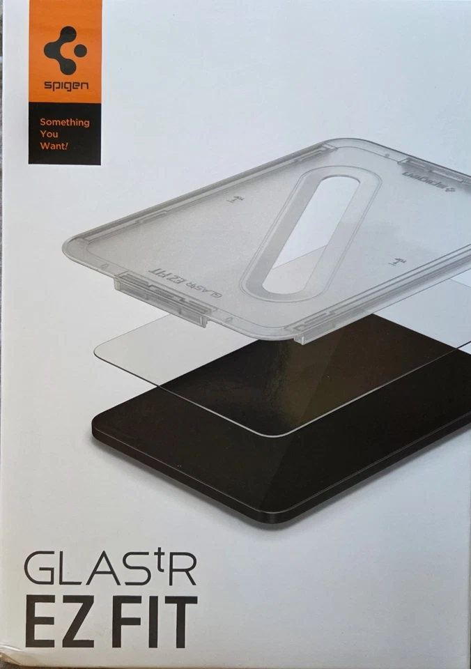 Protector de pantalla de vidrio para iPad Mini 6 | Spigen [Glas.tR EZFit] vidrio templado 9H Foto 1 de 1