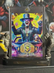 The Undertaker 2024 Anime of Sport Manga Swag Cartoon Gold Prism Refractor 1/1 - Picture 1 of 2