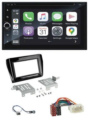 Blaupunkt 2DIN Bluetooth DAB USB DVD MP3 Autoradio für Suzuki Swift ab 17 schwar - Bild 1 von 4