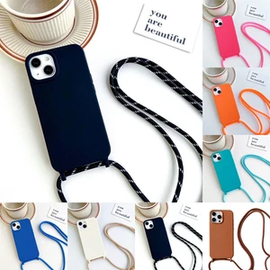 Crossbody Lanyard Cover Shockproof Phone Case For iPhone 11/12/13/14/15/16promax - Picture 1 of 27