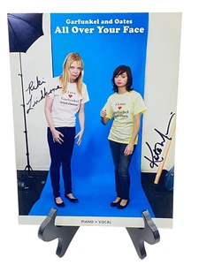 Signed Garfunkel and Oates- All Over Your Face-Riki Lindhome, Kate Micucci - Picture 1 of 18