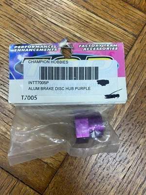 Integy T7005P Aluminum Brake Disc HUB - Purple INTT7005P - Image 1 of 2