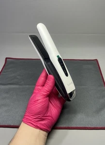 Cordless Hair Straighteners Curler Titanium Flat Iron Curling Wand Travel Ready - Picture 1 of 19