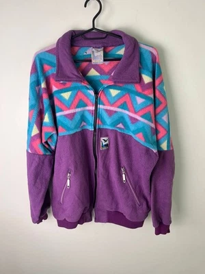 Salewa Vintage 90s Fleece Jacket Size M - Image 1 of 4