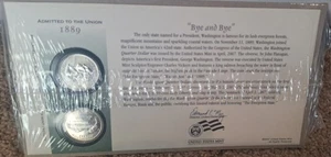 United States Mint Uncirculated State Quarters First Day Mintage Set Washington - Picture 1 of 2