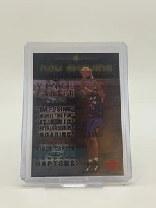 1999-00 Upper Deck Now Showing Foil Insert Card Vince Carter #NS-26 Raptors - Picture 1 of 2