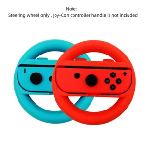 Nintendo Switch Joy Con Steering Wheel Official Accessory Pair of Gaming Wheels - Picture 1 of 5