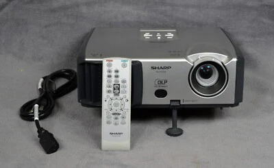 Sharp Notevision PG-F312X DLP Projector with remote control. - Image 1 of 4