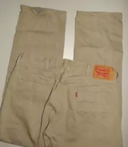 LEVIS RED TAG 501 BUTTON FLY 100% COTTON DENIM JEANS MENS 38 X 34 T499 - Picture 1 of 3