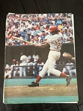 1975 Cincinnati Reds Scorebook vs Mets