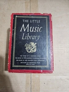 The Little Music Library Book Collection Complete Set 1943 4 Books With Box - Picture 1 of 3