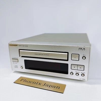Onkyo C-705X CD Player Audio Stereo Silver DLA Link Compatible - Image 1 of 4