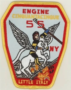 New York City Fire Department Engine 55 Little Italy Winged Horse Patch - Picture 1 of 1