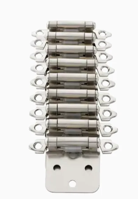 32137TNCLG-BL Style Selections 10-Pack Satin Nickel Self-Closing Cabinet Hinge - Image 1 of 1