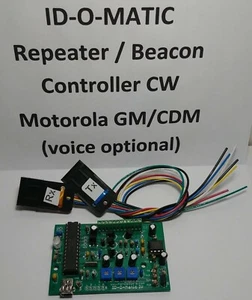 Amateur Radio ID-O-Matic IV 4 CW Repeater Controller Motorola GM CDM Fan USB - Picture 1 of 6