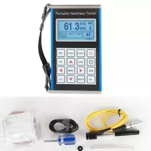 Portable Hardness Tester Rebound Leeb Durometer Meter for Metal Steel - Picture 1 of 9