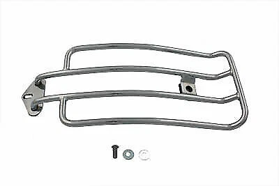 Portaequipajes Wyatt Gatling cromado contorno para Harley de V-Twin 1993-2005 FXDWG Foto 1 de 3