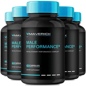 (5 Pack) Maverick Men Capsules, Mave Rick Male Health Performance Support Pills - Picture 1 of 3