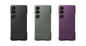 Genuine Style Cover Case with Stand For SONY Xperia 1 VII XQZ-CBFS - Picture 1 of 28