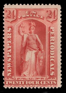 MOMEN: US BRIEFMARKEN #PR64 ZEITUNG POSTFRISCH OG H LOT #81757* - Bild 1 von 2