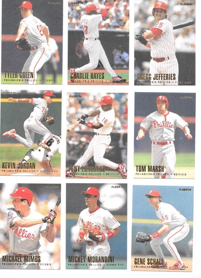 1996 Fleer Baseball Trading Cards / You Choose #s 501 - 600  / mb22 - Image 1 of 4