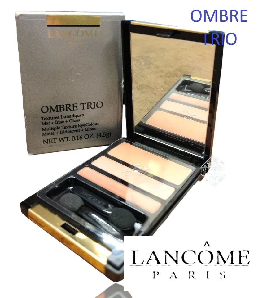 Lancome OMBRE COUTURE (NATURAL COUTURE) MULTIEFFECTS EYECOLOR TRIO - НОВЫЙ - Изображение 1 из 1