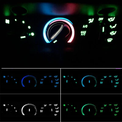 Para Ford Ranger Explorer 1998-2012 Blanco/Azul/Rojo Climatizador LED Bombillas Lámpara Foto 1 de 4
