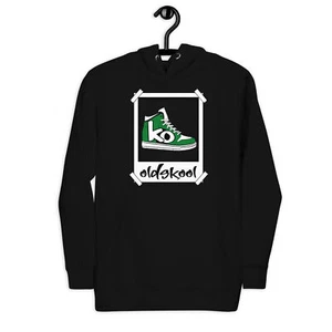 Sudadera con Capucha a Juego Jordan Verde Pino - Oldskool Zapatilla Pullover - Imagen 1 de 7