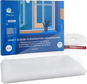 Kit de red de malla para ventana insecto mosca mosquito polilla insecto mosquito mosquito mosquito mosquito mosquito mosquito mosquito mosquito mosqui - Imagen 1 de 14