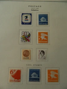 US 1971-8 EMISSIONE REGOLARE DEFINITIVI LEGGERMENTE MONTATI COME NUOVI (LOTTO C) - Foto 1 di 1