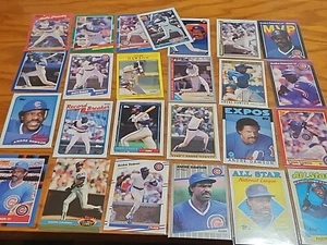 Andre Dawson Baseball Card Lot Of 38 - Picture 1 of 3