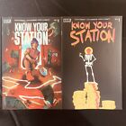 Know Your Station Issue 1 2022 Boom Studios 2 Comic Set Covers A And B Nm