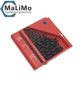 Spiralbohrer Satz HSS-R rollgewalzt 1-10 mm 19 teilig - Bild 1 von 1
