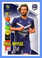 PANINI Adrenalyn XL 2021-22 Ligue 1 #41 Paul BAYSSE Bordeaux Card