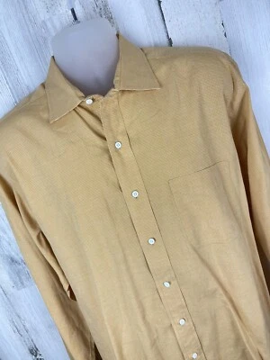Ike Behar long sleeve button up shirt mens size 17 35 [A-1480] - Image 1 of 4