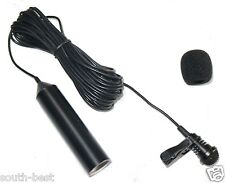 XLR 3-Pin Phantom Power Lavalier Omnidirctional Microphone Lapel Clips Mic