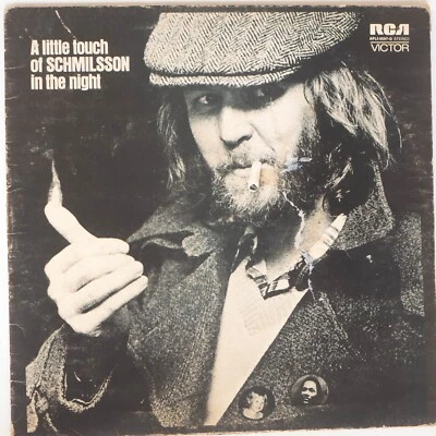 NILSSON - A LITTLE TOUCH OF SCHMILSSON IN THE NIGHT - vinyl LP - RCA - 1973 VG 8 - Image 1 of 3