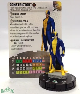 Heroclix Smash and Destroy set Constrictor #036 Super Rare figure w/card! - Picture 1 of 1