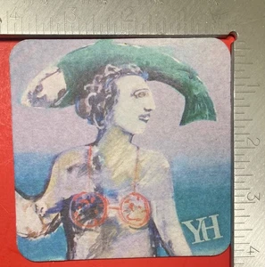 YARD HOUSE ZAPFHAHN IN HAPPY HOUR 4 ZOLL BIERUNTERSETZER - Bild 1 von 2