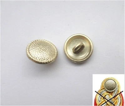 2x Knopf für Uniform - Schulterstücke General NVA STASI DDR East german Knöpfe - Bild 1 von 3