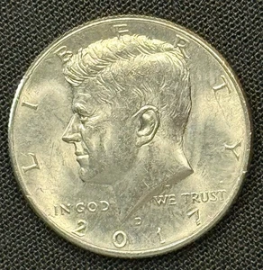 2017 D Mint Mark Circulated XF-Details Kennedy Half Dollar - Picture 1 of 4