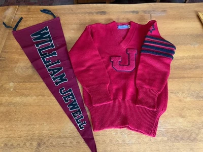 Suéter Universitario De Colección Spalding Letterman Jewell College Liberty Mo. Foto 1 de 4