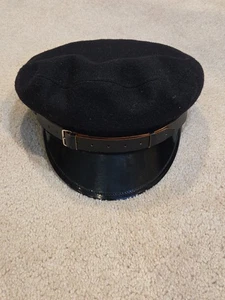 Sterkowski Maciejowka Wool Hat Cap 27.5" Unisex Captain Newsboy Chauffeur  - Picture 1 of 13