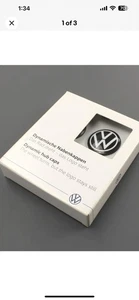NEW Genuine VW Volkswagen Dynamic Self-Level Center Caps Atlas, Cross sport - Picture 1 of 4