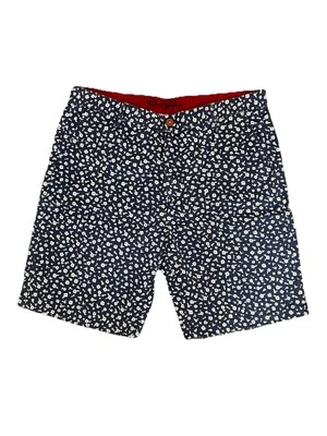 Pantalones Cortos Chinos Robert Graham Calce Clásico Estampado Floral Geométrico Hombres Talla 36 Foto 1 de 4