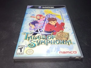 Tales of Symphonia Black Label Namco Nintendo Gamecube ¡COMO NUEVO estado COMPLETO! - Imagen 1 de 5