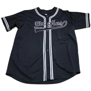 Camiseta de béisbol negra XXL Eagles Hotel California 2003 para hombre - Imagen 1 de 6