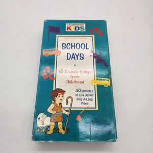 Cedarmont Kids Little David Presents School Days (VHS 1998) 17 Classic Songs - Picture 1 of 5