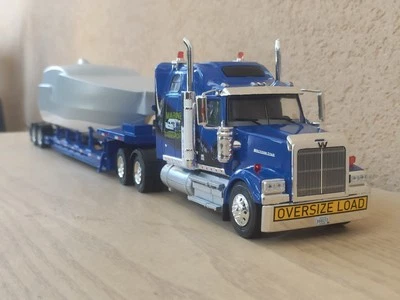 Western Star 4900 EX 2004 Blu Marine Boat Camion Americano 1/43 Tir Die Cast - Immagine 1 di 4