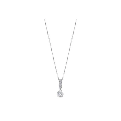 Collana Donna Lotus Silver LP3083-1/1 In Argento Con Pendente Punto Luce - Immagine 1 di 3